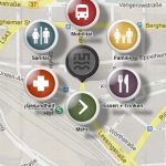Hauptmenü der Heidelberg-App.