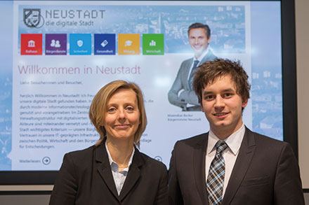 eustadt Digital jetzt auch mit App.