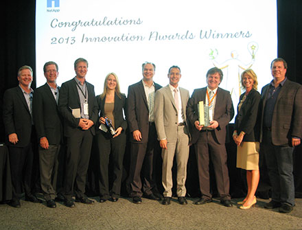KIVBF erhält NetApp Innovation Award 2013.