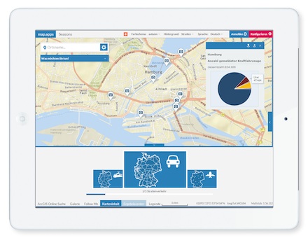 Version 3.0 von map.apps setzt stärker auf Responsive Design.