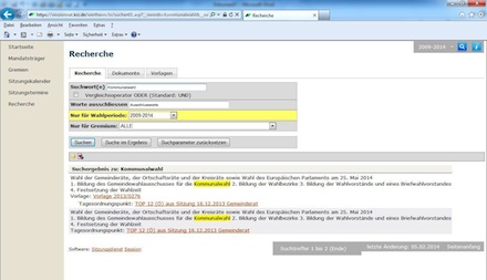 Auch die Bürger können jetzt via Internet das Ratsinformationssystem der Stadt Wertheim nutzen.