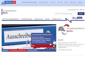 Die neue Vergabeplattform des Landes Berlin soll intuitiver zu benutzen sein.