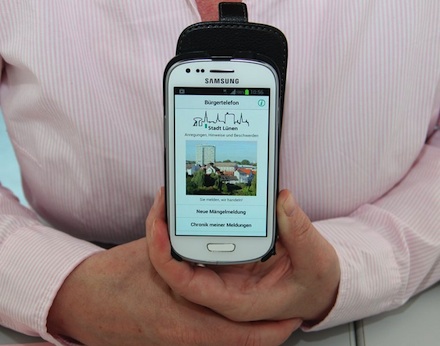 Stadt Lünen startet Mängelmelder-App.