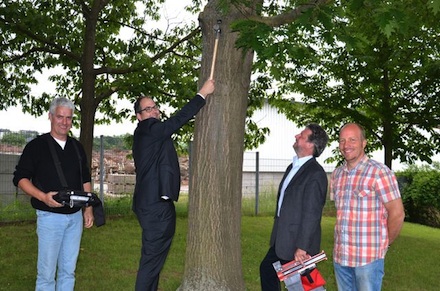 In Limburg an der Lahn werden alle städtischen Bäume in einem elektronischen Kataster erfasst.