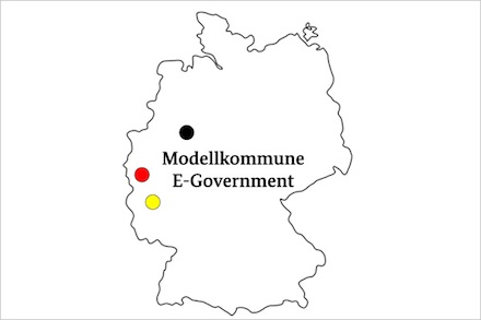 In einer zweiten Bewerbungsrunde werden fünf weitere Modellkommunen E-Government gesucht.