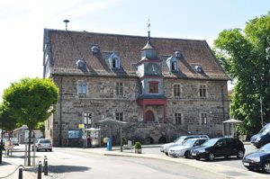 Rathaus Volkmarsen: Außen historisch
