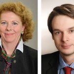 Claudia Koll-Sarfeld ist Vorstandsmitglied der Einkaufsgenossenschaft KoPart. André Siedender ist dort Projektleiter.