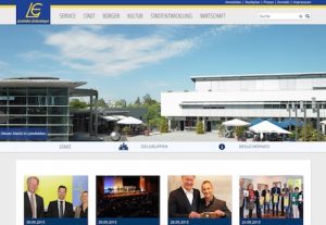 Weniger verschachtelt und somit benutzerfreundlicher zeigt sich die Stadt Leinfelden-Echterdingen im Internet.