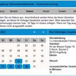 Kunden können jetzt online Termine bei der Fahrerlaubnisbehörde in Augsburg vereinbaren.