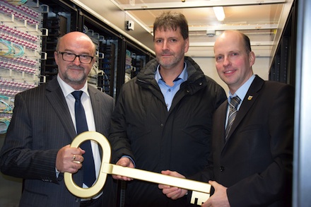Das neue Rechenzentrum im Kreis Vorpommern-Greifswald öffnet seine Türen für Besucher ab Januar 2016.