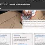 Bei dem Entwurf einer Leitlinie für Bürgerbeteiligung können jetzt Bürger der Stadt Jena online mitwirken.