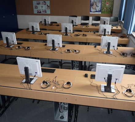 Im Rahmen einer Studie gaben Lehrer der IT-Ausstattung ihrer Schulen eher schlechte Noten.