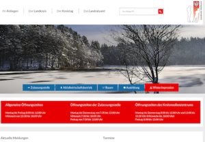 Seit dem Relaunch hat der Kreis Heilbronn auf seiner Internet-Seite noch mehr Darstellungsmöglichkeiten für Texte