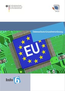 BfDI-Broschüre gibt Überblick über neue EU-Datenschutz-Grundverordnung.