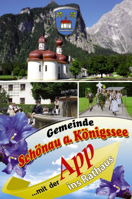 Die Bürger-App von Schönau am Königssee bietet nicht nur umfassende Informationen