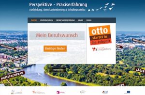 Ausbildungsportal der Stadt Magdeburg erstrahlt in frischem Design.