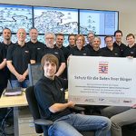 Das Team des KDLZ CS freut sich über die Nominierung im E-Government-Wettbewerb.