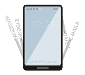 Wichtige Arbeitshilfe: Das private Smartphone.