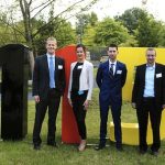 Mitglieder des 115-Projekt-Teams der Firma init beim Kick-off des 115-Projekts im Bundesinnenministerium.