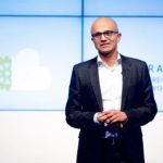 Satya Nadella in Berlin: Microsofts Cloud-Architektur ist der weltweit erste Supercomputer.