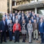 ALKIS-Kooperation im Ruhrgebiet: Während einer gemeinsamen Feierstunde wurde die Arbeit der vergangenen zehn Jahre gewürdigt.