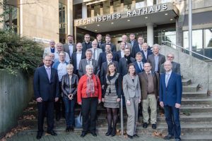 ALKIS-Kooperation im Ruhrgebiet: Während einer gemeinsamen Feierstunde wurde die Arbeit der vergangenen zehn Jahre gewürdigt.