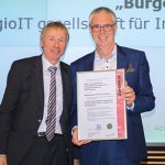 Gütesiegel für das Produkt bürgerportal von regio iT.