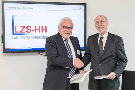 Hamburg lässt System zur Langzeitspeicherung von Geodaten entwickeln.