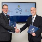 Bremen und Hamburg besiegeln weitere Zusammenarbeit im Bereich Geodaten-Infrastruktur.