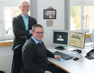 In Cloppenburg kümmert sich die Pressestelle um die sozialen Medien.