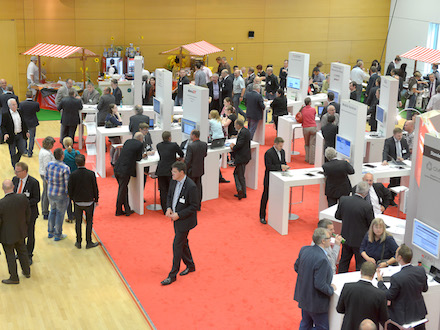 Über den neuesten Stand der Informationstechnologie können sich Besucher der ekom21 eXPO informieren.