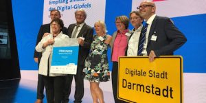 Darmstadt ist Sieger des Wettbewerbs Digitale Stadt.