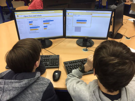 Moers stellt offene Daten in Schulen zur Verfügung.