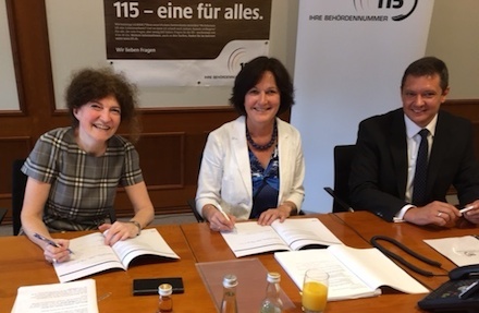 Der Beitritt Baden-Badens zum 115-Verbund ist besiegelt.