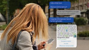 Der Behördenbot ist rund um die Uhr ansprechbar.