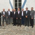 Die Bürgermeister der Verwaltungsgemeinschaft Glonn freuen sich auf das kommende Glasfasernetz.