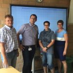 Preußisch Oldendorf: Upgrade im Klassenraum an der Sekundarschule.