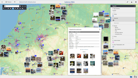 Das dynamische Fotobrowsen ist nur eine der Neuerungen der aktualisierten Version der GIS- und Reporting-Plattform Cadenza von Disy Informationssysteme.