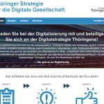 Ihre Ideen über die Digitalisierung Thüringens können die Bürger online einbringen.