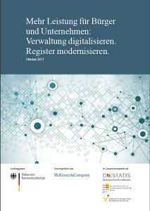 In seinem Gutachten fordert der Nationale Normenkontrollrat eine Modernisierung der Registerlandschaft in Deutschland.
