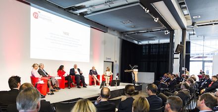 In der Podiumsdiskussion des Führungskräfteforums Innovatives Management ging es darum