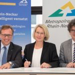 Metropolregionen Rhein-Neckar und Hamburg unterzeichnen Kooperationsvereinbarung.
