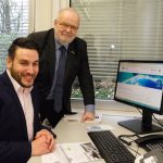 Der neue Breitband-Koordinator Rafael Markwald (l.) hat seinen Dienst bei der Stadt Krefeld angetreten.