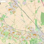 Eine interaktive Karte zeigt Baulücken in Bornheim an.