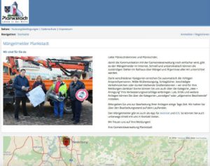Plankstadt startet Anliegen-Management-System im Web.