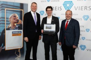 Präsentieren den Kreis Viersen auf Immobilienscout24: Landrat Dr. Andreas Coenen