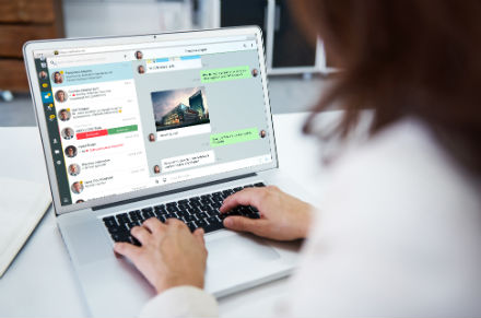 Der Messenger SIMSme lässt sich jetzt auch vom Desktop aus nutzen.