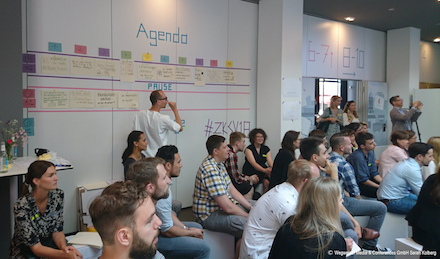 Die Agenda des Barcamps U30