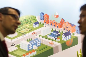 Auf der Smart City Solutions der Intergeo treffen Lösungsanbieter und kommunale Anwender aufeinander.