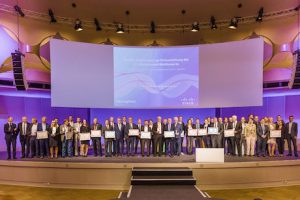 Die Preisträger des 17. E-Government-Wettbewerbs.